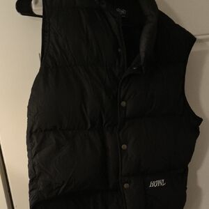 Black Women's Puffer Vest